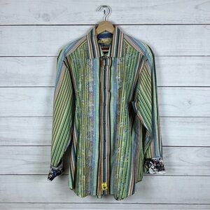 Robert Graham Cheltenham Button Shirt XL